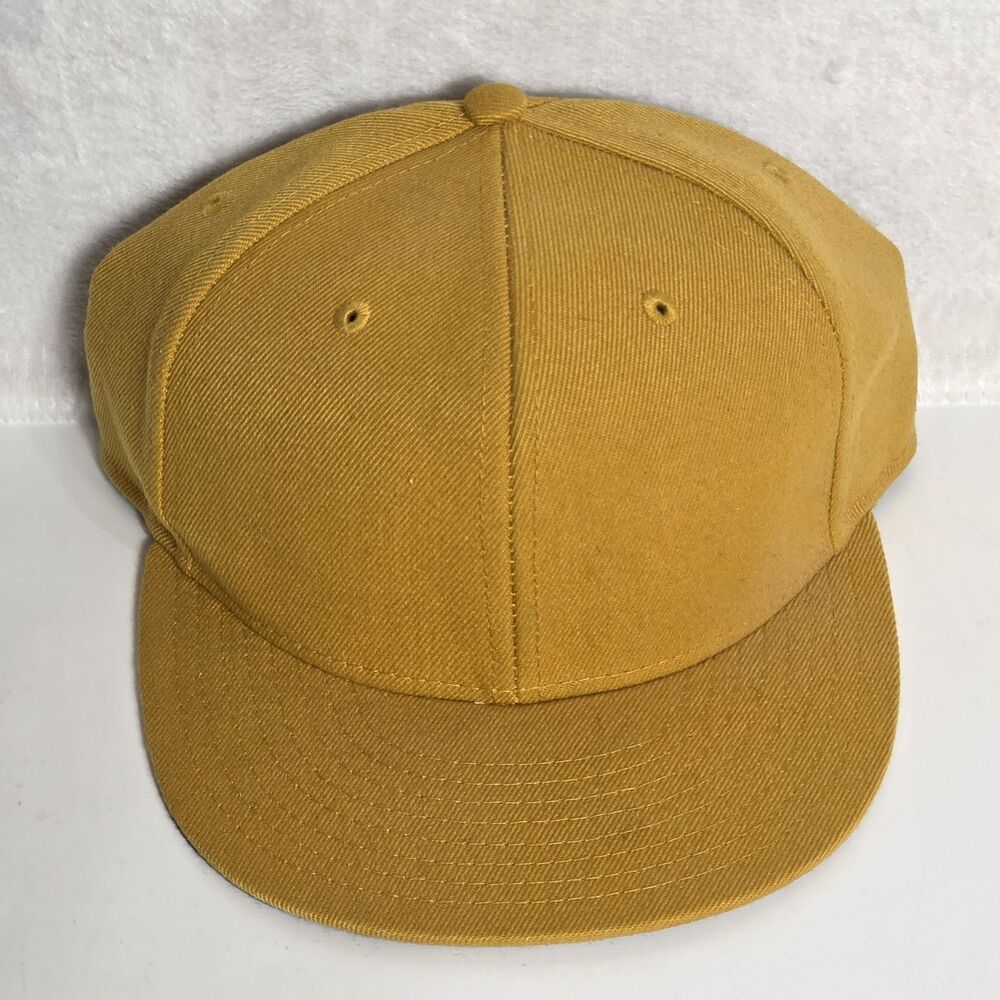Riorex Yellow Gold Baseball Cap One Size Adjustable Unisex Hat